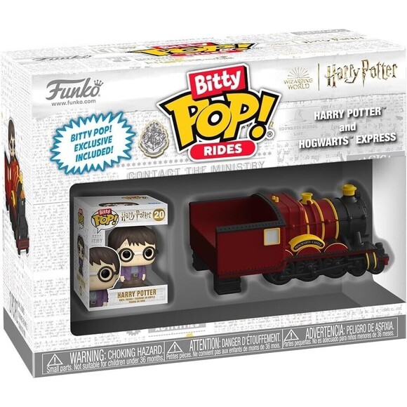 Funko Pop! Bitty Ride: Harry Potter - Harry Potter with Hogwarts Express TEENY - Picture 1 of 4
